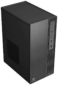 GABINETE C3TECH MT-37BK PRETO C/ FONTE