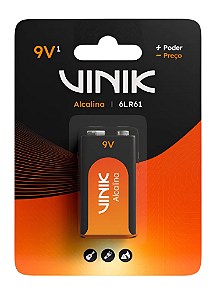 BATERIA VINIK ALCALINA 9V