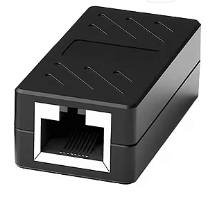 EMENDA CABO DE REDE RJ45 FEMEA CAT6