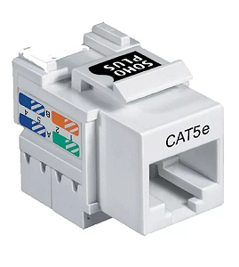 CONECTOR RJ45 CAT5e FÊMEA (KEYSTONE)
