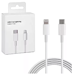 CABO USB-C P/ IPHONE LIGHTNING 1M