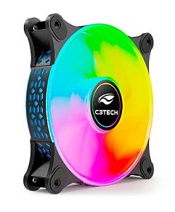 COOLER C3TECH GAMER F9-L160M LED RGB 120 X 120mm