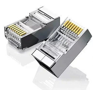 CONECTOR RJ45 CAT6 MACHO BLINDADO