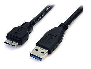 CABO USB 3.0 P/ HD EXTERNO AM X BM 30 cm