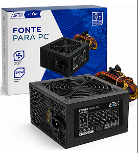 FONTE ATX AITEK 500W