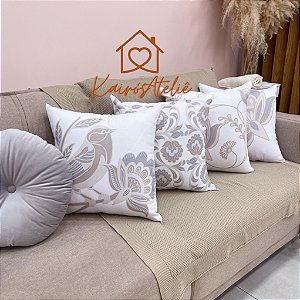 Kit 4 capas Passarinho Claro