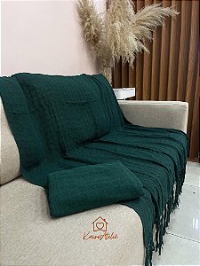 Manta Algodão Verde