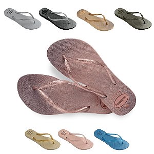 Chinelo Havaianas Slim Gloss Original Com NF