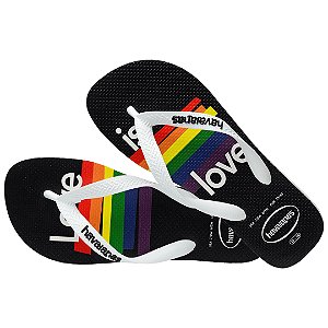 Chinelo Unisex Havaianas Top Pride LGBTQIA+ Original com NF.