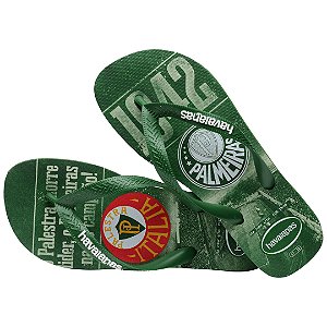 Chinelo Havainas Unisex Top Times Palmeiras Original