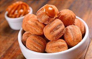 Mini churros doce de leite