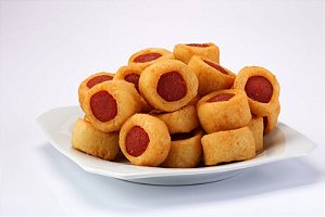 Enroladinho de salsicha