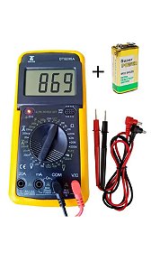 MULTIMETRO DIGITAL PROFISSIONAL AUTOMOTIVO - DT9205A - TOLVIA
