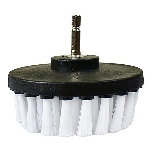 ESCOVA DE LIMPEZA PARA ESTOFADOS MACIA 100MMM14 P FURADEIRA E POLITRIZ BRANCA - 0752013970 - SIGMA TOOLS