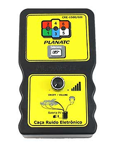 CAÇA RUIDO ELETRONICO 6 MICROFONES -  CRE-1500/GII - PLANATC