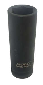 SOQUETE IMPACTO SEXTAVADO LONGO 19MM X 1/2 - 435,0118 - NOLL