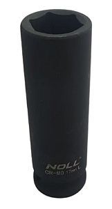 SOQUETE DE IMPACTO SEXTAVADO LONGO 17MM X 1/2 - 435,0116 - NOLL