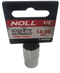 SOQUETE ESTRIADO 14MM X 1/2 - 405,0026 - NOLL