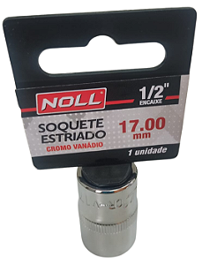 SOQUETE ESTRIADO 17MM X 1/2 - 405,0029 - NOLL