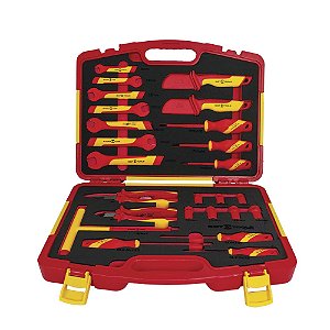 KIT 25 PECAS FERRAMENTAS ISOLADAS 1000V - 06999940003 - SIGMA TOOLS