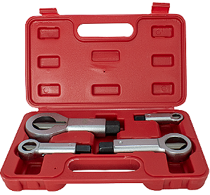 KIT DE FERRAMENTAS PARA CORTAR/REMOVER PORCAS DANIFICADAS (09MM A 27MM) - 4 PECAS - 0699930044 - SIGMA TOOLS