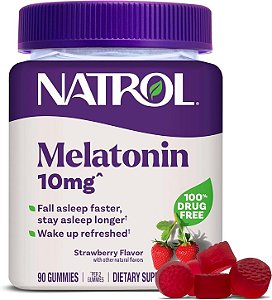 Melatonina 10mg - 90 Gomas Natrol