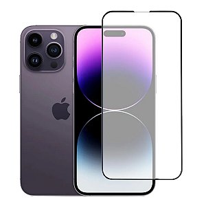 Película De Vidro 3D Tela Toda Para iPhone 14 Pro Max / 14 Plus