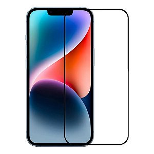 Película De Vidro 3D Tela Toda Para iPhone 14 / 14 Pro