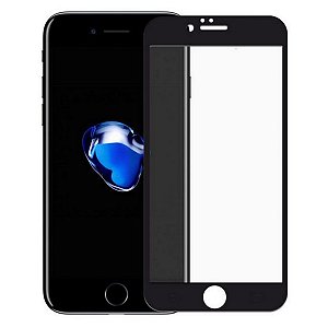 Película De Vidro 3D Tela Toda Para iPhone 7/8 Preto