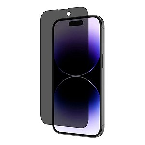 Película de Privacidade Vidro 3D Tela Toda Para iPhone 14 Pro Max