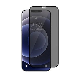 Película de Privacidade Vidro 3D Tela Toda Para iPhone 12 / 12 Pro
