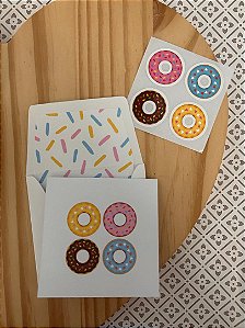 Cartão Donut