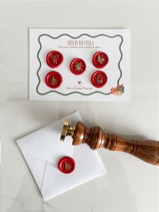 Selos de Cera de Natal