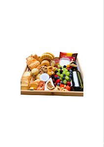 Cesta de Café da Manhã/Tarde Gourmet