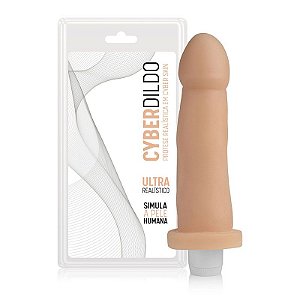 PROTESE CYBER SKIN - 17X4 COM VIBRADOR CYB04