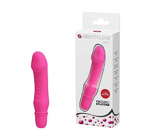 VIBRADOR EM FORMATO DE PÊNIS COM 10 MODOS DE VIBRAÇÃO