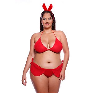 FANTASIA PLUS SIZE DIABINHA MIL TOQUES