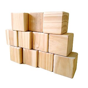 Cubos Pinus - Diversos Tamanhos
