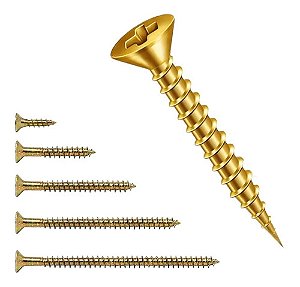 Parafuso Chipboard Cabeça Chata Phillips