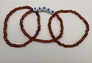Kit Pulseira de Proteção para Xangô (3 pulseiras)
