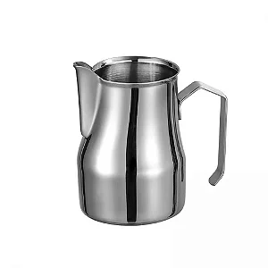 Jarra Leiteira Inox com Bico – Uso Profissional e Doméstico Pitcher 350ml
