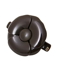 Presilha Flor Camélia Mocha