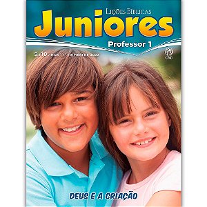 Revista Lições Bíblicas 1° Trimestre 2022 Juniores Professor