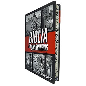 Bíblia em Quadrinhos Capa Dura Vermelha - Geográfica