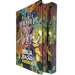Bíblia em Ação de Estudo Com Índice Lateral A Mensagem - Capa Street