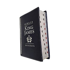 Bíblia De Estudo King James Atualizada Grande Azul