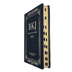 Bíblia King James 1611 Concordância Standard - Preta - BV