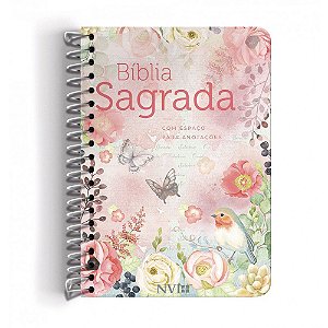 Bíblia Anote NVI Espiral Clássica Virtuosa - Geográfica