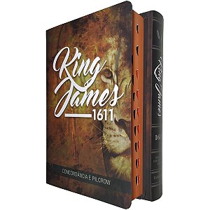 Bíblia King James 1611 – Standard Leão Luxo - BvBooks