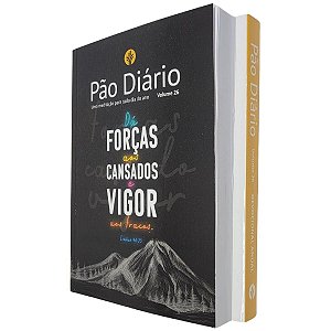 Pão Diário Devocional Volume 26 Edição 2023 Capa Vigor
